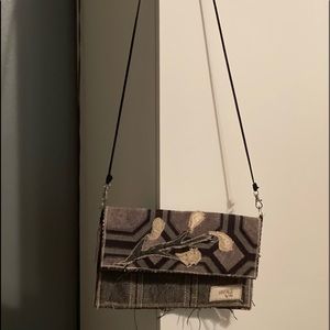 Handmade wallet crossbody (great condition)
